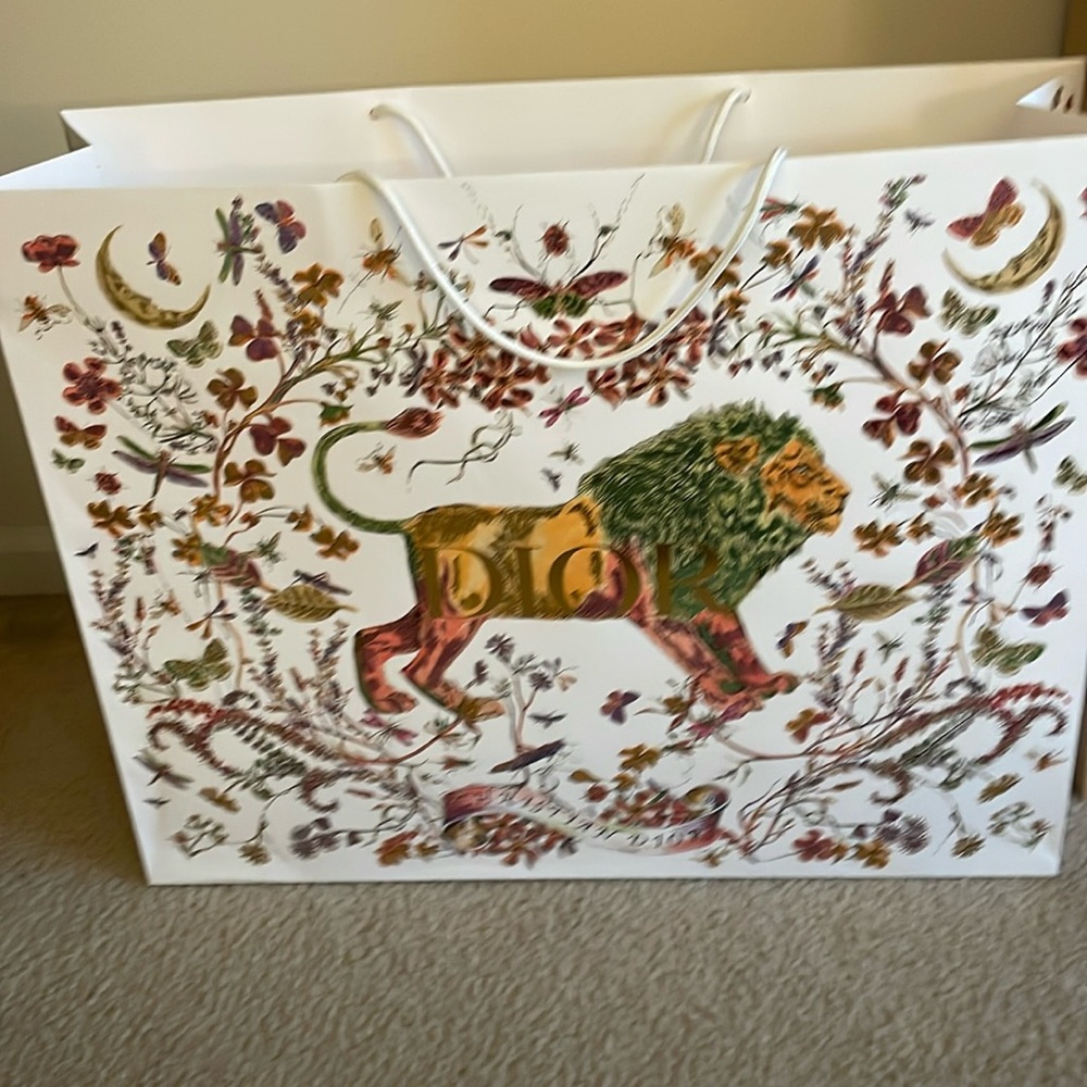 Large Dior shopping bag